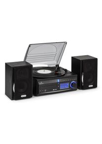 Stereo zařízení Auna DS-2, gramofon, MP3 záznam