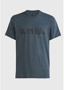 Pánské tričko Calvin Klein NM1959 M Petrolejová