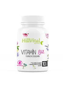 HillVital | Vitamín B12 - Kyanokobalamin - 60 kapslí