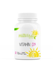 HillVital Vitamín D3 60 kapslí
