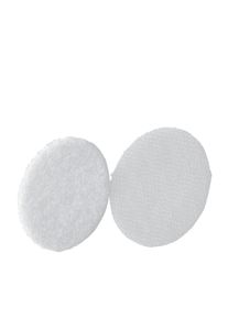1 Pack - Hook and loop dots set on sheets 45 mm | white