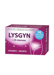 Lysgyn + D-manóza 30 tablet