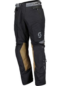 Scott Dualraid Dryo, textile pants waterproof , color: Black/Grey/Brown , size: 4XL