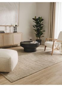 benuta Pure Vlněný koberec Rocco Taupe 70x140 cm Taupe Uni
