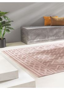 benuta Nest Vnitřní a venkovní koberce Bonte Růžová 80x150 cm Rosa