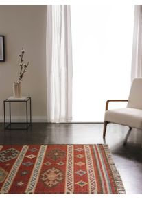 benuta Pure Ručn&iacute; tkan&yacute; kilim Zohra V&iacute;cebarevn&eacute;/Červen&eacute; 160x230 cm Kilim,Tradičn&iacute;