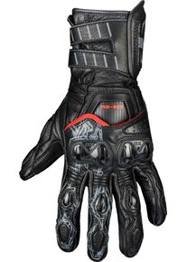 iXS RS-200 3.0, gloves women , color: Black/Grey/Red , size: S