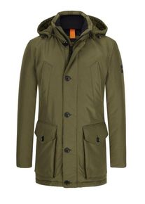 BOSS Orange, Parka s odnímatelnou kapucí Olive