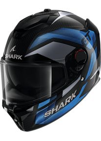 SHARK Spartan GT Pro Ritmo Carbon Přilba L Černá Šedá Modrá
