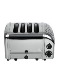 Dualit Kombi-Toaster Edelstahl 4 Schlitze