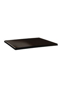 Topalit Classic Line Rechteckige Tischplatte Wenge 120 X 80Cm