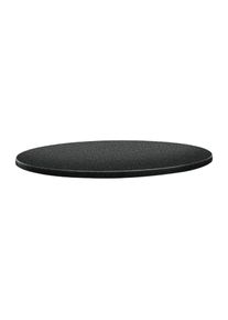 Topalit Classic Line Runde Tischplatte Anthrazit 70Cm