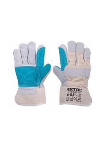 Extol Extol Premium - Pracovní rukavice velikost 10"-10,5" bílá/modrá