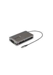 StarTech.com Dokovací stanice, Zástrčka USB-C, Napájení ze sběrnice, 100W, Porty celkem 6 - DKT31CSDHPD3