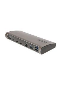 StarTech.com Dokovací stanice, Zásuvka Thunderbolt 4, Samonapájecí, 96W, Porty celkem 11 - TB4CDOCKUE
