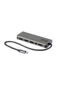 StarTech.com Dokovací stanice, Zástrčka USB-C, Napájení ze sběrnice, 100W, Porty celkem 7 - DKT31CMDPHPD