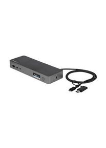 StarTech.com Dokovací stanice, Zásuvka USB-C, Samonapájecí, 60W, Porty celkem 11 - DK30C2DPPDUE