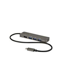 StarTech.com Dokovací stanice, Zástrčka USB-C, Napájení ze sběrnice, 100W, Porty celkem 5 - DKT30CHPD3