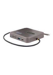 StarTech.com Dokovací stanice, Zástrčka USB-C, Napájení ze sběrnice, 100W, Porty celkem 7 - 102B-USBC-MULTIPORT