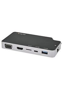 StarTech.com Dokovací stanice, Zástrčka USB-C, Napájení ze sběrnice, 100W, Porty celkem 6 - CDP2HVGUASPD