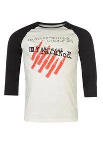 Official My Chemical Romance Raglan T Shirt Mens