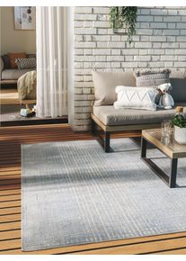 benuta Nest Vnitřn&iacute; a venkovn&iacute; koberec Kiano V&iacute;cebarevn&aacute;/Modr&aacute; 120x170 cm Abstrakt