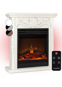 Klarstein Etna Pozzolana, elektrický krb, 1800 W, týdenní časovač, dálkové ovládání, bílý
