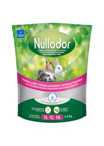 Nullodor silikátový kočkolit pro kočky a drobná zvířata.- 1,5 kg