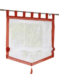 HEINE HOME unisex Roleta bílá-terakotová ,velikost 130x45 cm