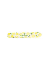 Tweezerman Nail File, pilník na nehty s pouzdrem s motivem citronů