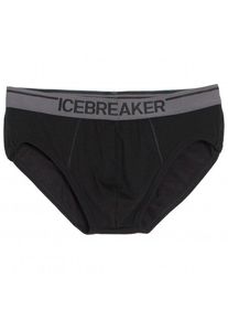 Icebreaker Anatomica Briefs Merino base layer Men (XXL, black)