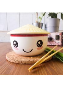 Kawaii Schale mit Deckel für Anime Fans