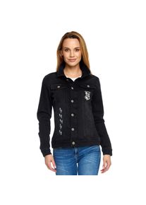 Harry Potter - Mappa del Malandrino Giacca di jeans da donna nera - XS - Nero