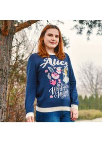 Alice im Wunderland - In a World of My Own Strickpullover - L - Blau