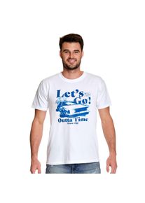 Ritorno al Futuro - T-shirt Let's Go bianca - XL - Bianco