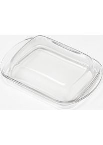 G.F. Heim Söhne Butterdose aus Acrylglas groß glasklar 535-2