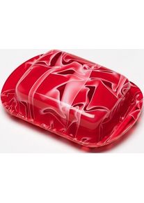 G.F. Heim Söhne Butterdose aus Acrylglas groß tomate 535-53
