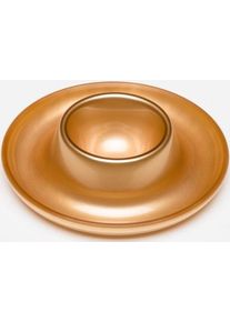 G.F. Heim Söhne Eierbecher aus Acrylglas gold 770-7