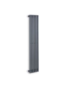 BESOA Delgado, radiátor, 120 x 25 cm, 508 W, teplovodní, 1/2", 4-10 m², šedý