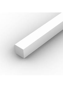 ASA Vierkantprofil 1,0 x 1,0 mm 1 Stück, Länge 1000 mm