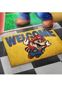 Super Mario - Welcome Fußmatte