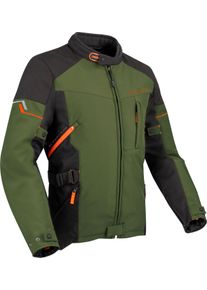 Bering Cobalt, textile jacket waterproof , color: Black/Red , size: M