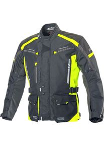 Büse Büse Torino II, textile jacket waterproof , color: Black/Neon-Yellow , size: 28