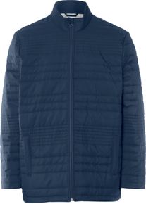 Panske Pro&scaron;&iacute;van&aacute; bunda s tun&yacute;lkem v doln&iacute;m lemu tmavěmodr&aacute; ,velikost 58