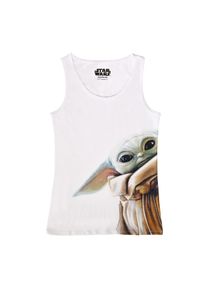 Canotta bianca Grogu - Star Wars The Mandalorian - XL - Bianco