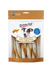 Dokas Kau-Twister hovězí kůže, bachory a kuřecí prsní filet 200 g