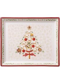 Villeroy & Boch Villeroy & Boch Winter Bakery Delight Gebäckplatte rechteckig klein