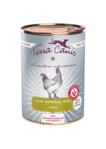 12×400g Terra Canis Alimentum Veterinarium Low Mineral Diet - kuřecí