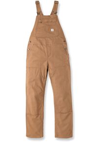 Carhartt Denim Canvas, bib women , color: Light Brown , size: S