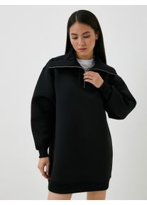 Calvin Klein dámské volné černé šaty - S (BEH)